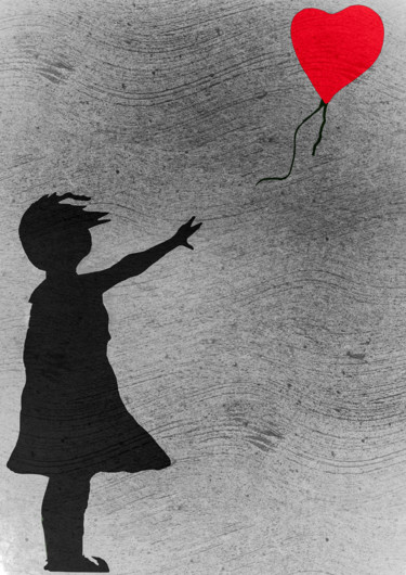Girl with balloon (a tribute to banksy)